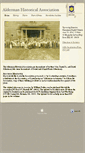 Mobile Screenshot of aldermanhistoricalassociation.org